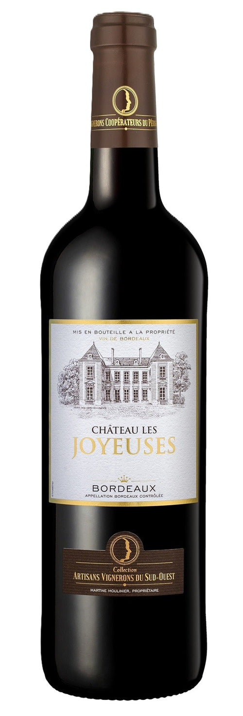 Chàteau Les Joyeuses AOP Bordeaux 2023 red wine