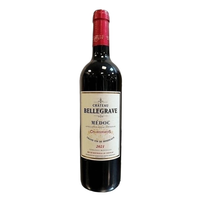 Château Bellegrave Médoc Cru Bourgeois 2021 red wine